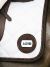 Schabracke mit funkelndem Band und Startnummern-Patch, weiss-mocca_small