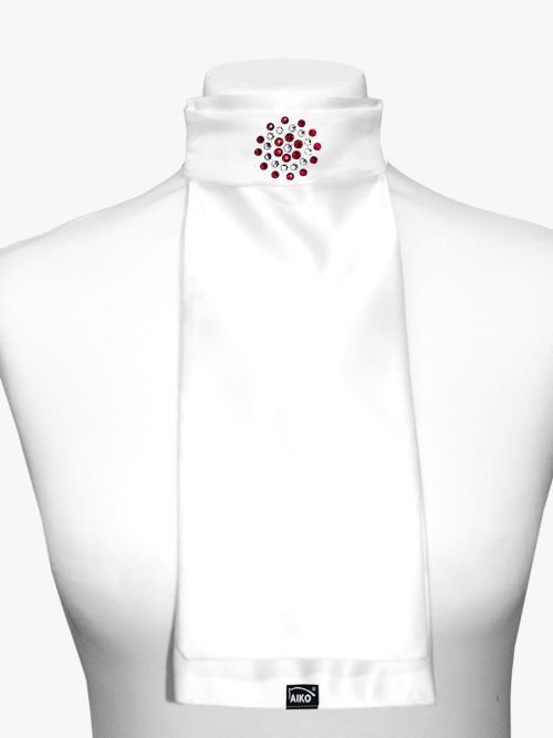 Satin-Plastron Flower Supreme Individuell_small