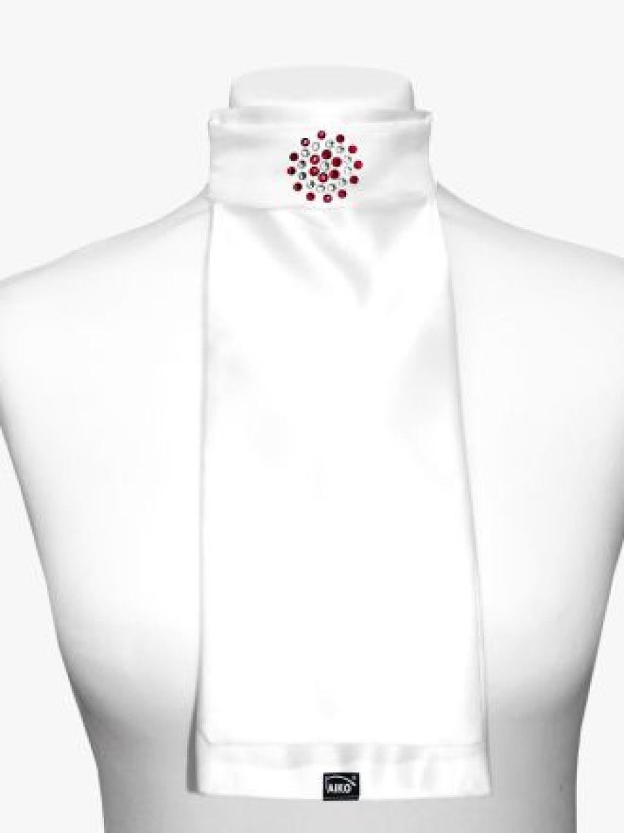 Satin-Plastron Flower Supreme Individuell_small