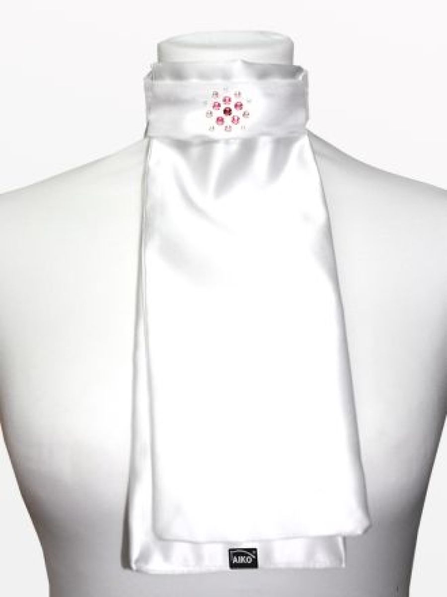 Plastron-Reiten-Satinplastron-Strass-Flower-rose_small